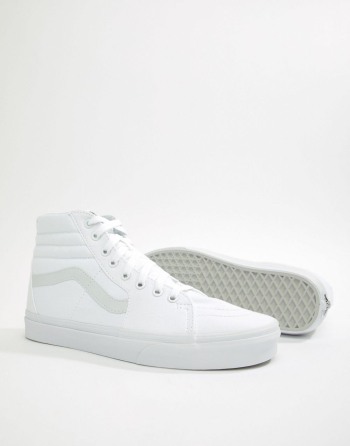 Vans Sk8-Hi Bijele - Muške Tenisice | 46915HVMY